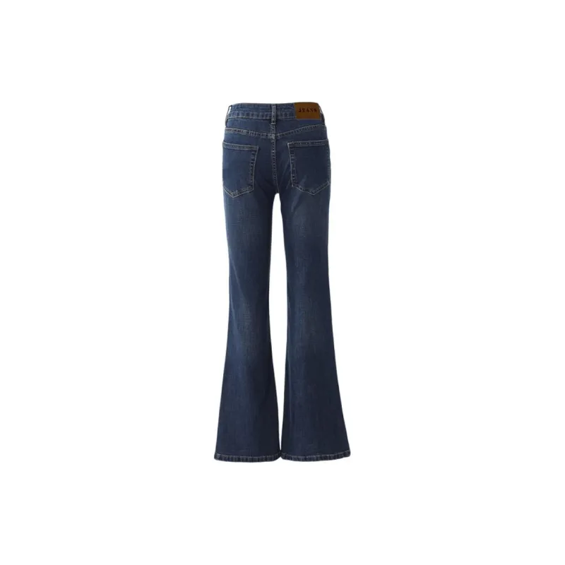 Kazakhstan Jeans Women's Dark Blue-6