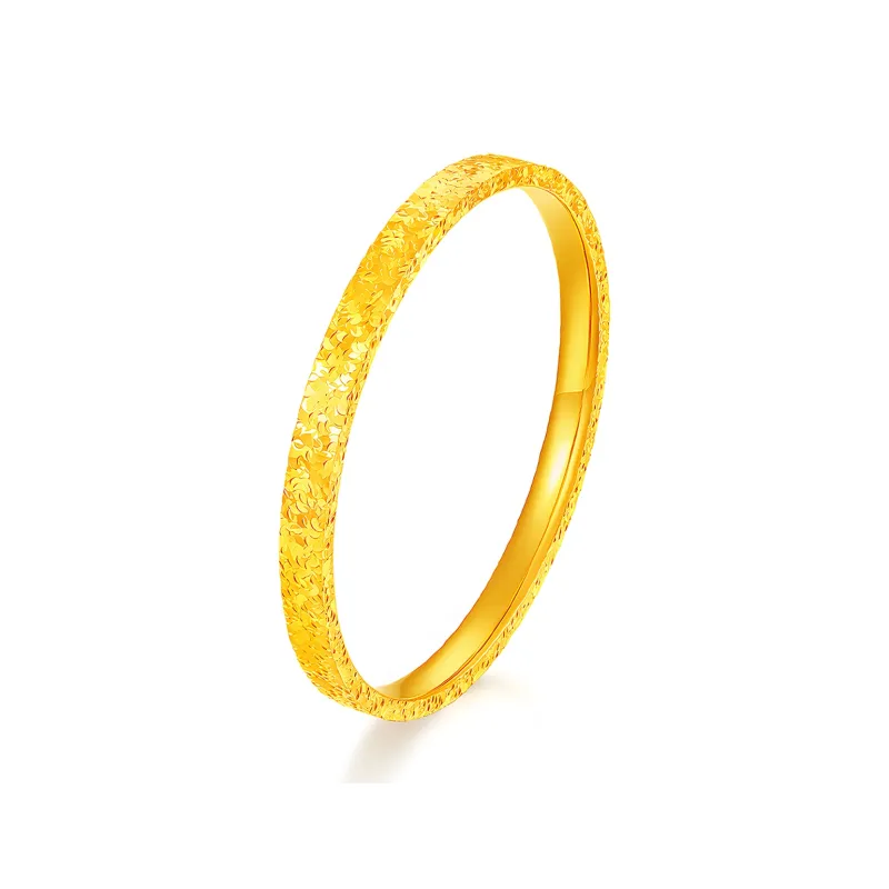 IDEAL 999 Fine Silver Ice Bangle Women's-0
