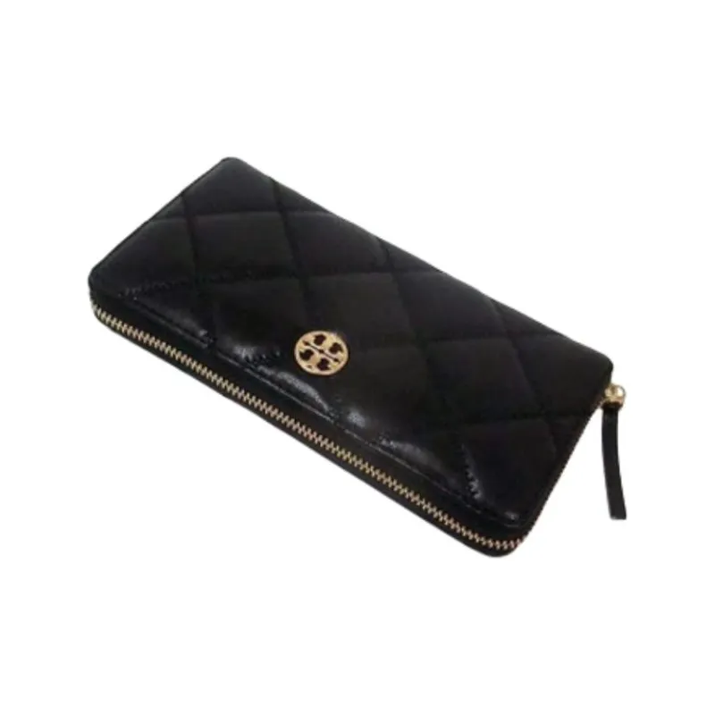 TORY BURCH Leather Wallet Women's Black-2