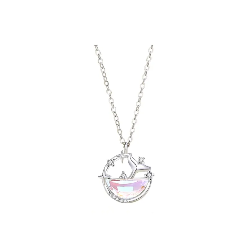 P&N S925 Silver Necklaces Women's-0