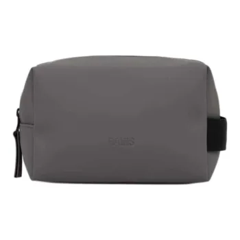 Rains Polyester Toiletry Bag Small Size Women's Gray