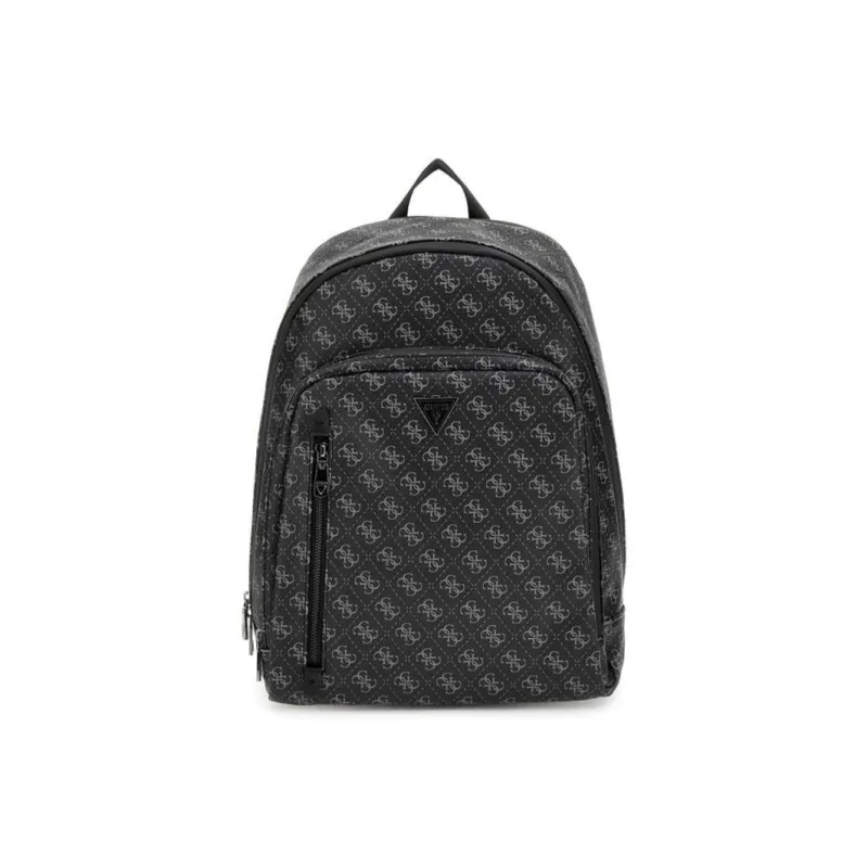 GUESS Polyurethane Backpack Regular Men's Black-0