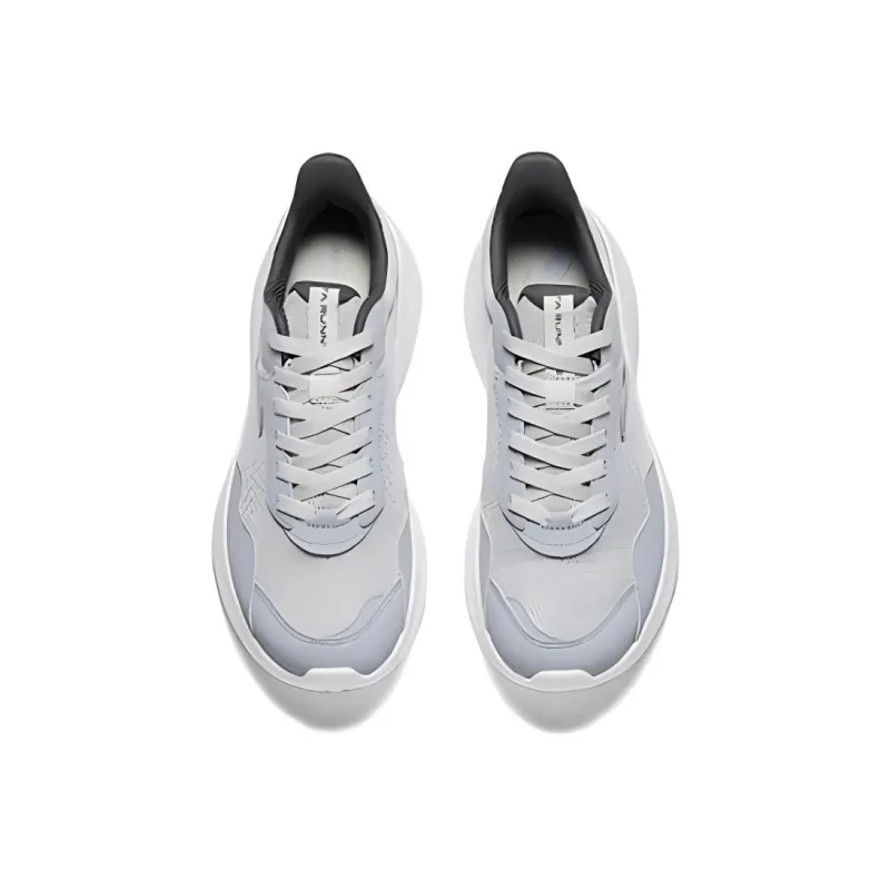 Anta Slip Resistant, Abrasion Resistant, Lightweight Low Top Casual Running Shoes Men's Gray-2