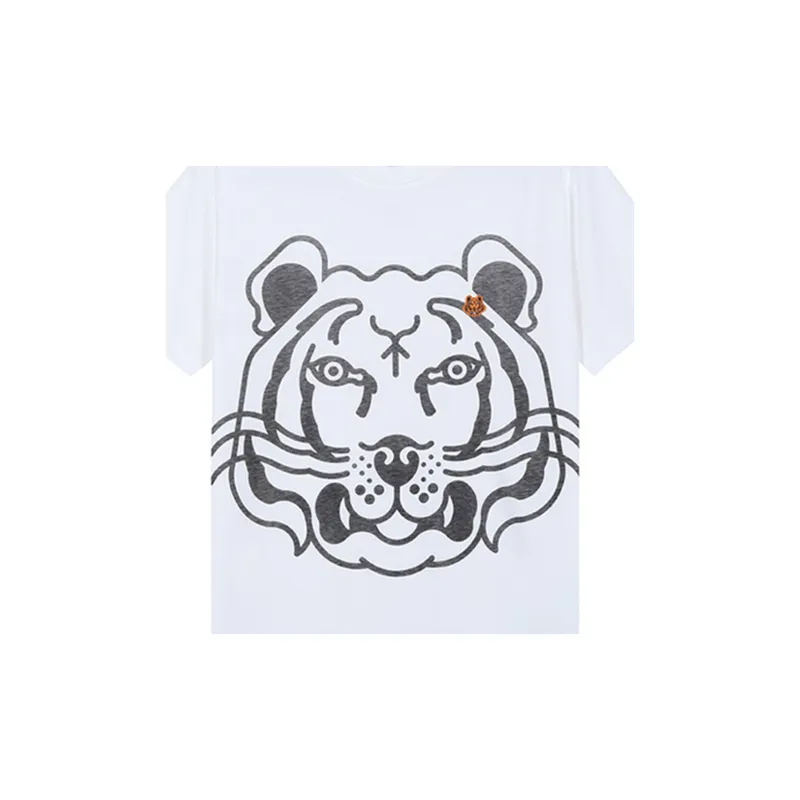 KENZO Classic Tiger Head T Shirt Women's White-4