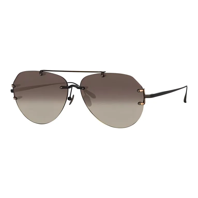 Linda Farrow Pilot frame Sunglasses-0