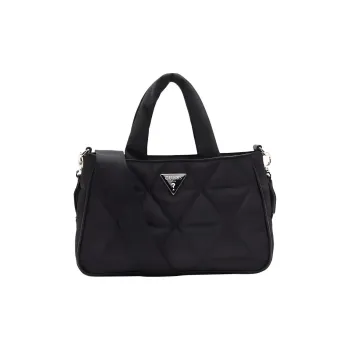 GUESS Fabric Shoulder Bag, Crossbody Bag, Handbag Medium Size Women's Black