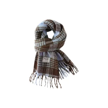 PEAK RIGHT Series Polyester Knit Scarves Unisex Multiple Colors