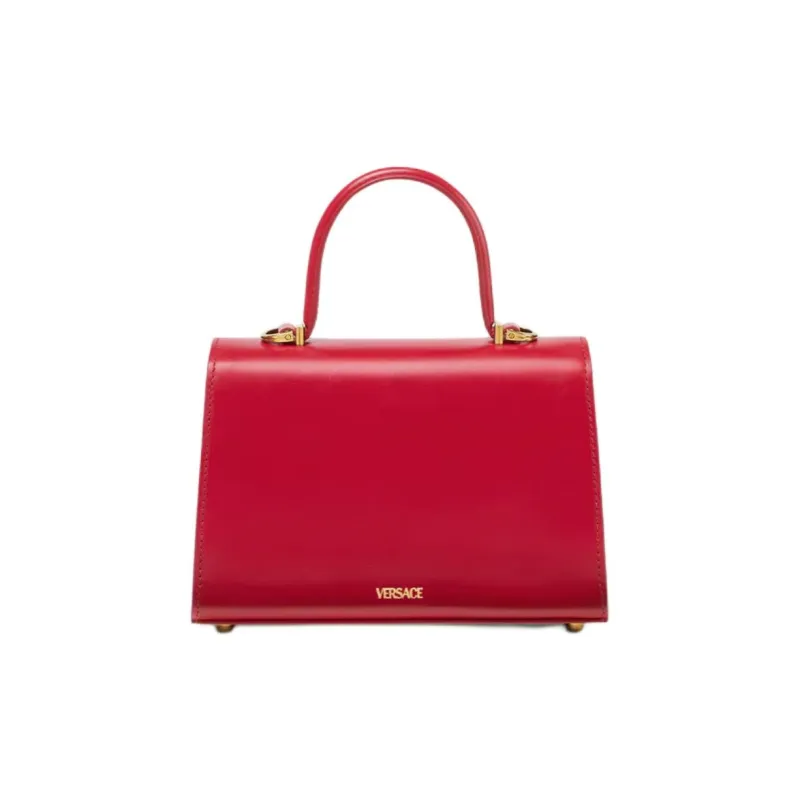 FANSIZHE Medusa '95 Calfskin Handbag Small Size Women's Red-2