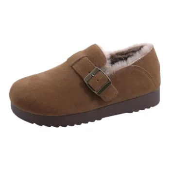 Yamada Hyakuju Home Slippers Dark Brown Khaki