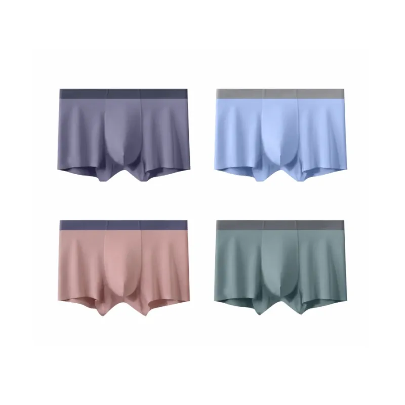 Qiao Ni Tong Underpants Men's 4 Pack-5