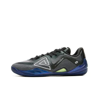 PEAK Wushuang Basketball Shoes Men Low Top Black