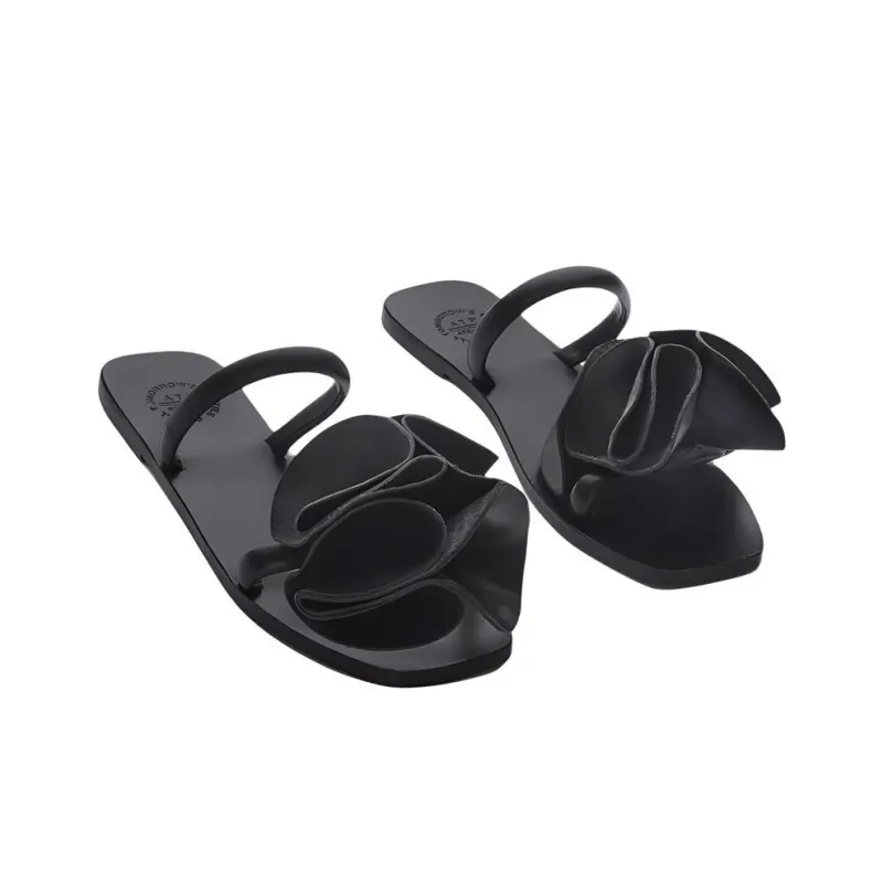 ATP Atelier Abrasion-Resistant Slide Slippers Women's Black-3
