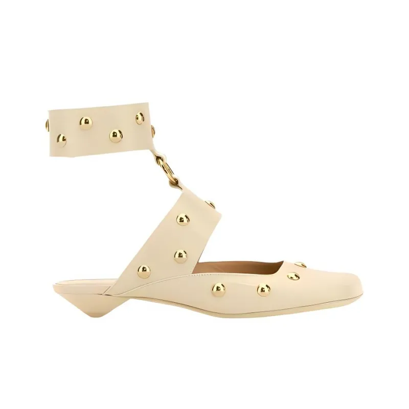Chloe Casual Single Shoes Women's Beige-1