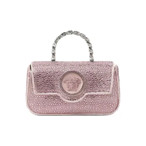 FANSIZHE La Medusa Viscose Handbag Mini Women's Light Pink