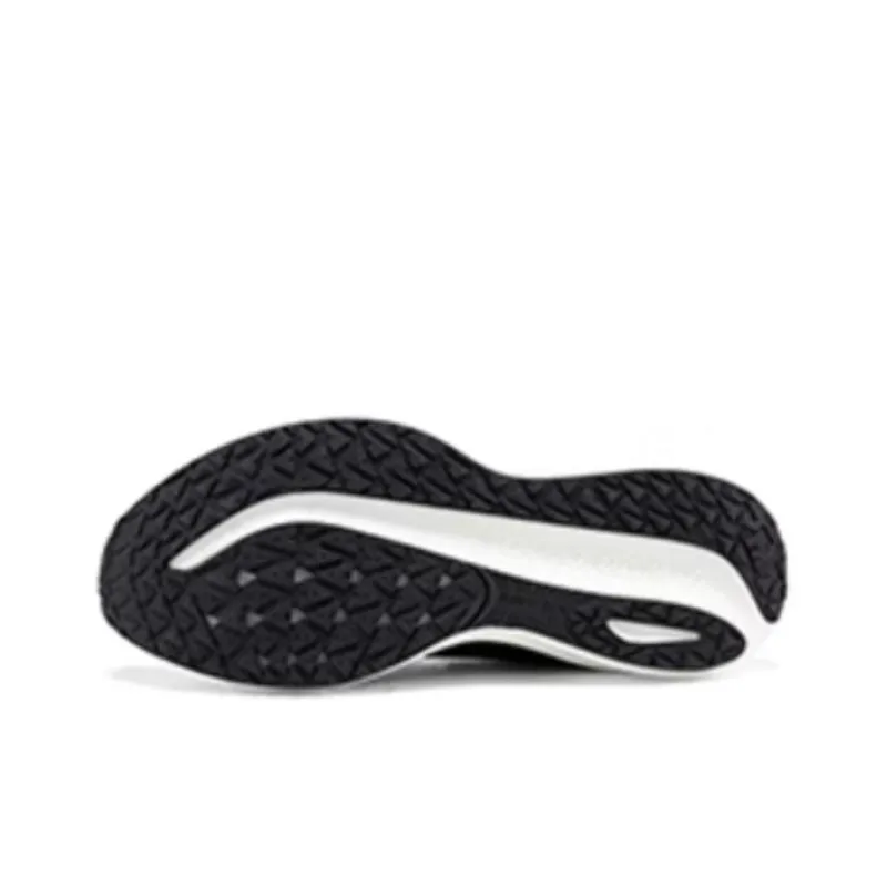 361° Cushioning Wear-Resistant Low-Top Sprint Running Shoes Women's Black White-4