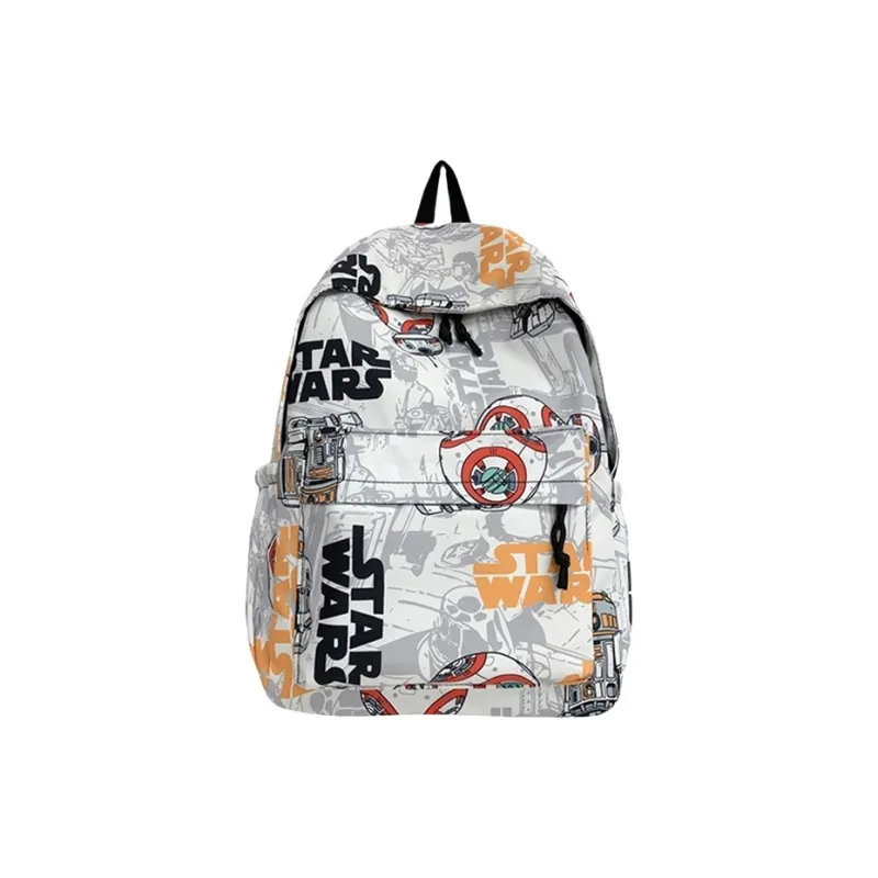 SWIMADE Nylon Backpack Unisex White Green Blue/White Orange/Black White/Black Orange/White Black-1