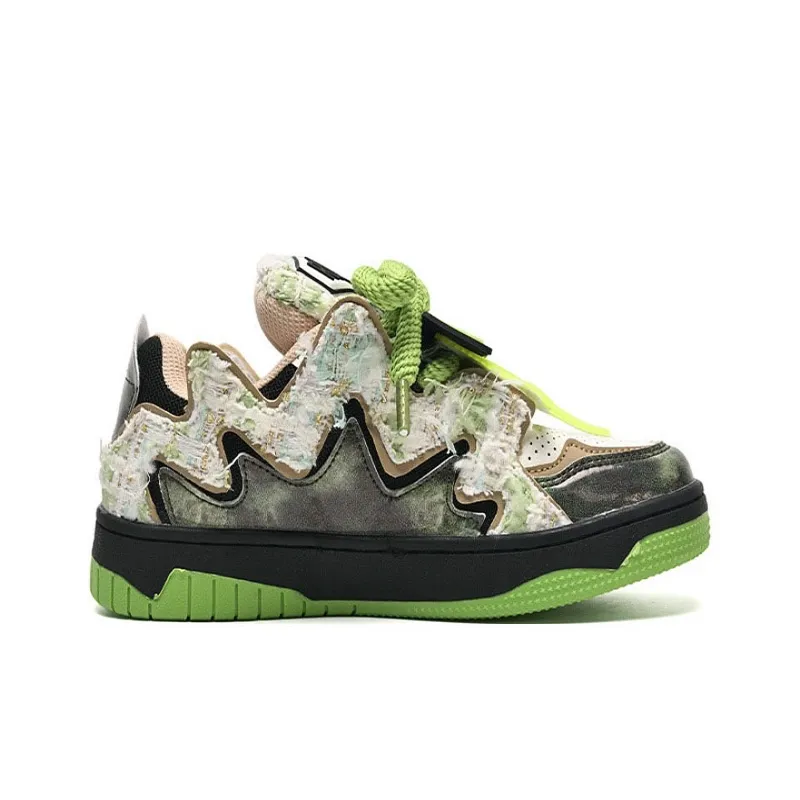 DD&OO Slip-Resistant Water-Resistant Balance Low-Top Skateboard Shoes Unisex Taro Purple-12