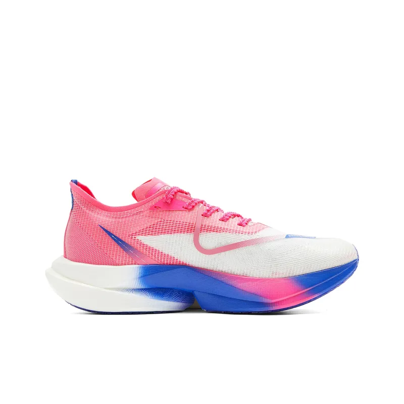 PEAK UP30 3.0 Elite Running Shoes Men Low Top Glossy Finish Blue Rose Red-1