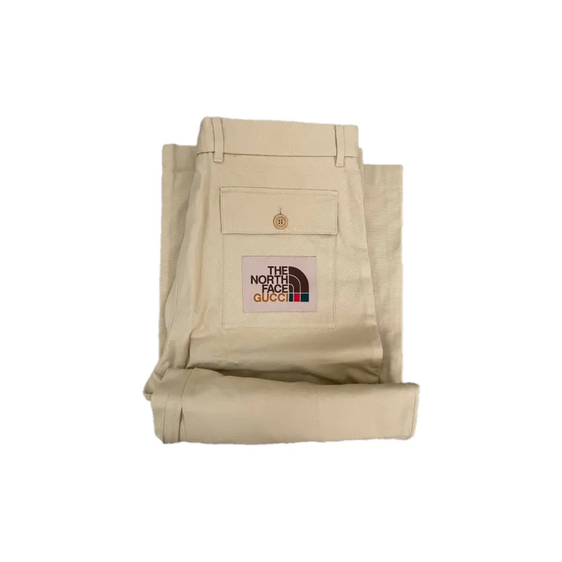 GUCCI x THE NORTH FACE Cargo Pants Men's Khaki-2