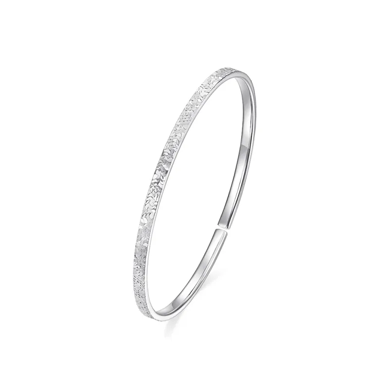 KADER 999 Fine Silver Bangles Women's Silver-1