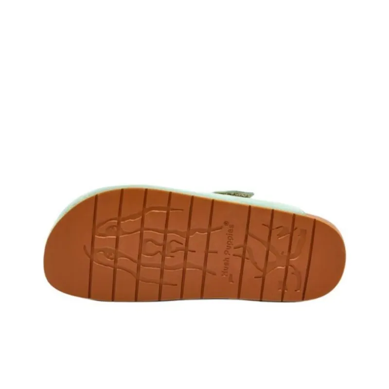 Hush Puppies Abrasion-Resistant Wrap-toe Slippers Women's Green-5