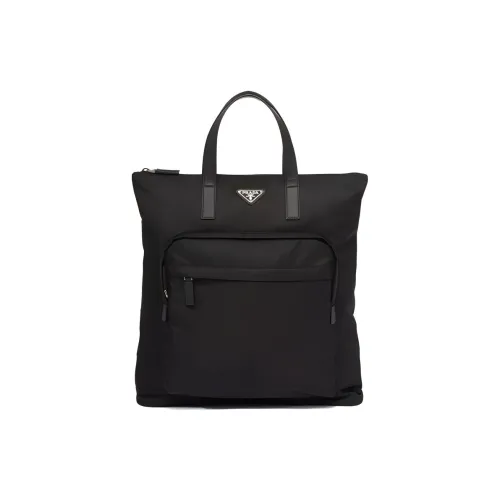 PRADA Saffiano Nylon Tote Bag, Shopping Bag, Backpack, Handbag Men's Black