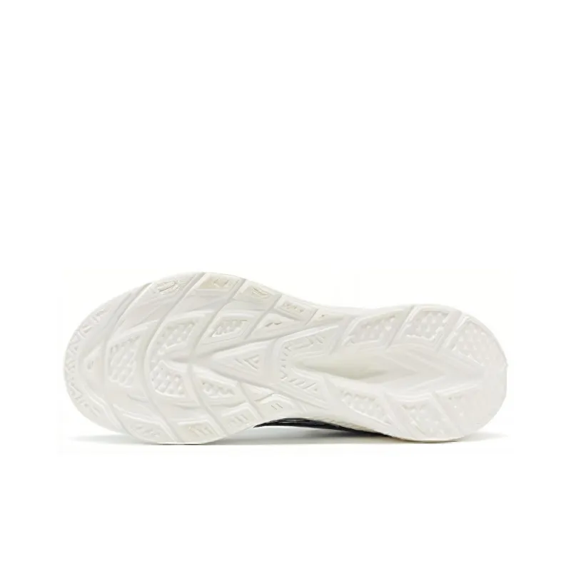 XTEP Cushioning, Slip Resistant, And Abrasion Resistant Low Top Running Shoes Men's White Black Blue Pink-4