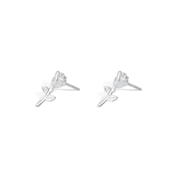 Inkopper Sterling Silver Stud Earrings Women's