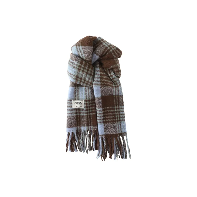 PEAK RIGHT Series Polyester Knit Scarves Unisex Multiple Colors-1