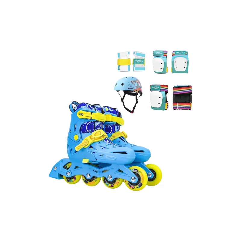 FLYING EAGLE Inline Skates Kids' Blue-7