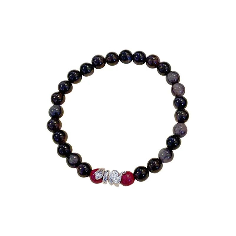 HOLLY RYAN Obsidian Bracelets Unisex-0