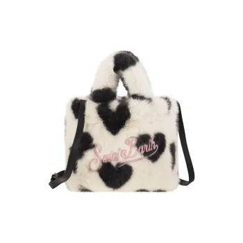 MC2 SAINT BARTHELEMY Polyester Tote Bag Shopping Bag Shoulder Bag Crossbody Bag Handbag Mini Women's White