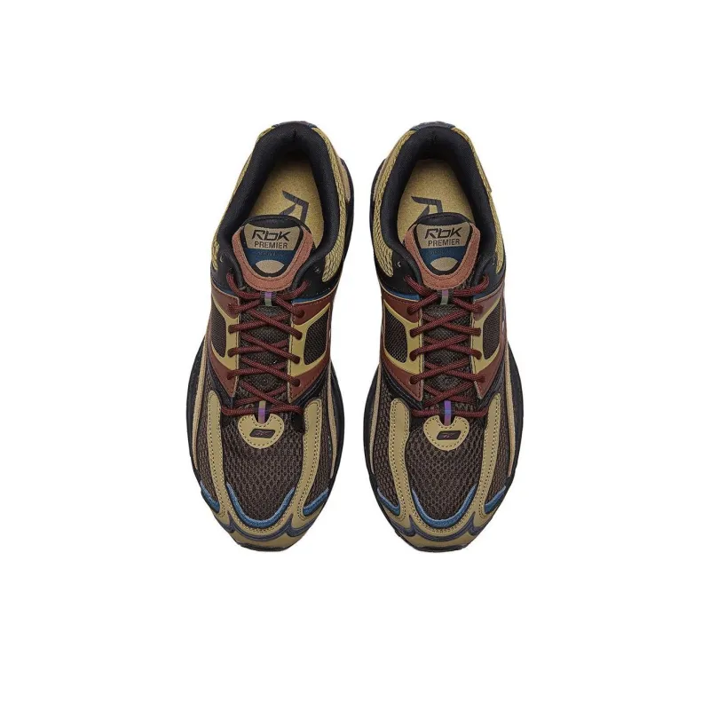 Reebok Wear resistant And Lightweight Low Top Casual Running Shoes Men's Brown-2
