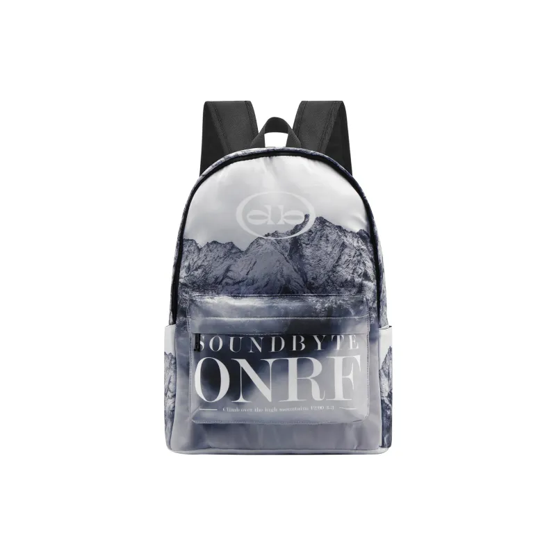 Soundbyte Polyester Students Backpack Regular Unisex White-23