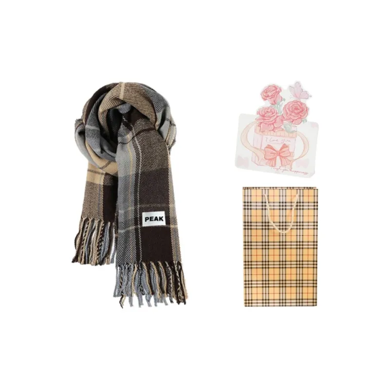 PEAK Knit Scarves Unisex-6