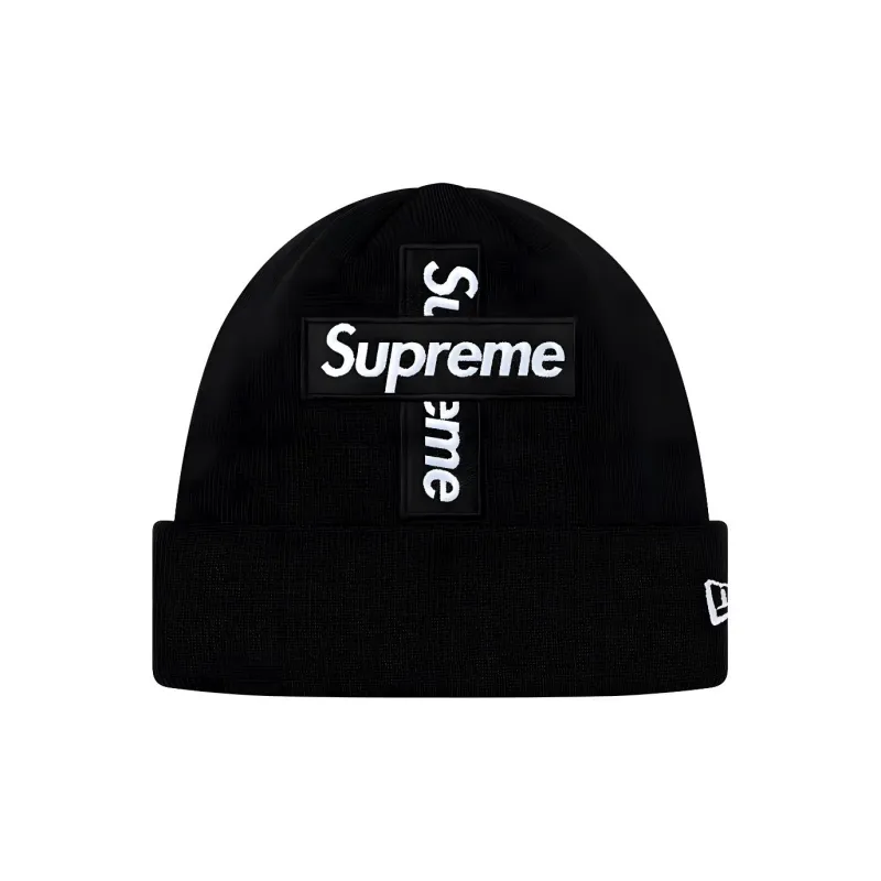 Supreme New Era Cross Box Logo Beanie-4