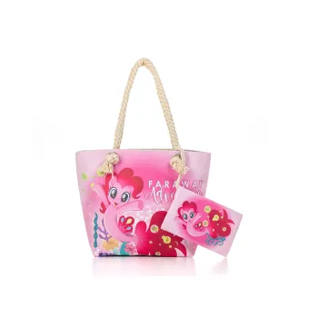 PinkyPinky My Little Pony Canvas Handbag Regular Women's Pink/Purple