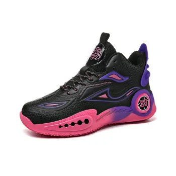 SOURCE Basketball Shoes Unisex High Top Black/Red/Purple/Black/Blue/White