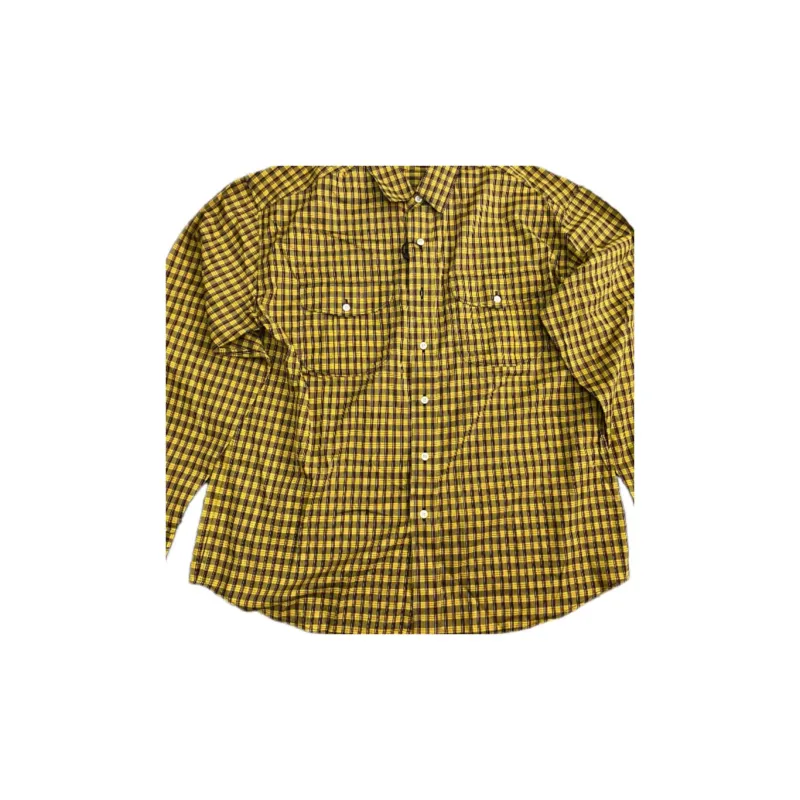 Burberry Shirts Men Yellow-2