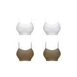 4 Pack (White+White+Coffee+Coffee)