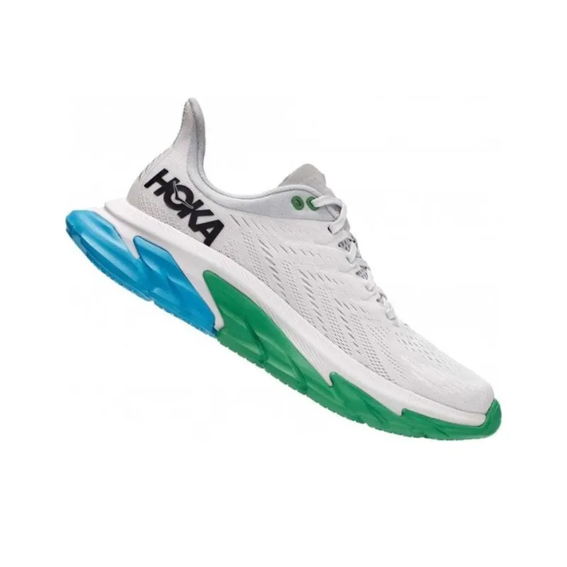 HOKA ONE ONE Clifton Edge Nimbus Cloud Green Blue-2