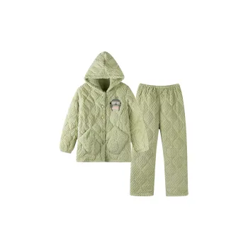 XIAFENYAN Pajama Set Women's Appa Green