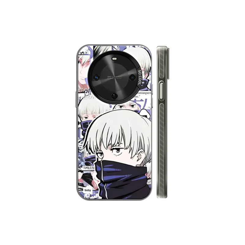 GELEI Acrylic Material Trendy Retro Poster Phone Case Impact Resistant Protective Case Compatibility With MVMOM 30-10