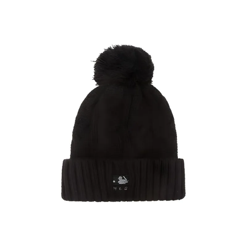 MLB Polyester Beanies Unisex Black-1