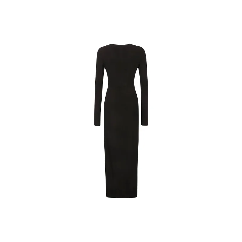 NORMA KAMALI Scoop neck Maxi Dress-1