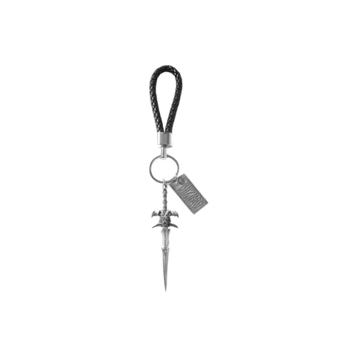 Nike PU Zinc Alloy Keychains Unisex Silver