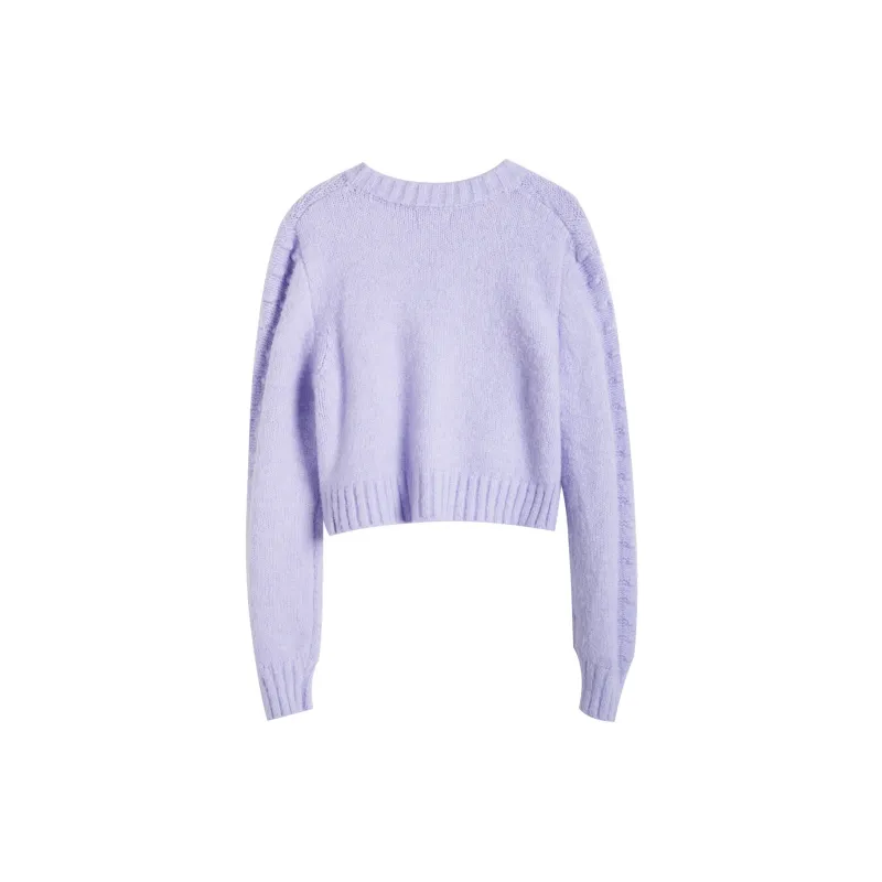 Olrain Sweaters Women's Purple-1
