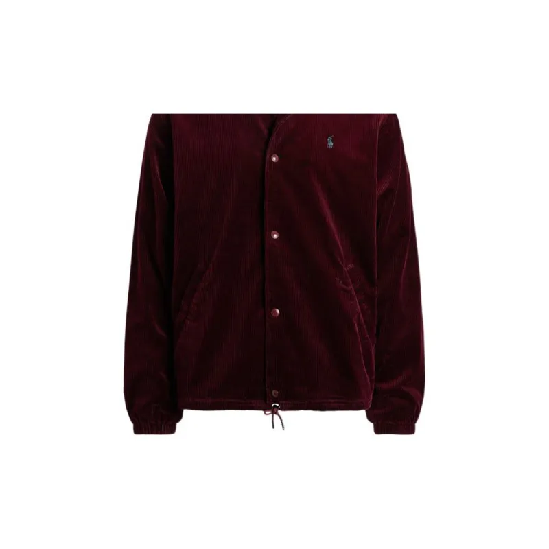 Polo Ralph Lauren FW22 Baseball Jacket Men's Red-5