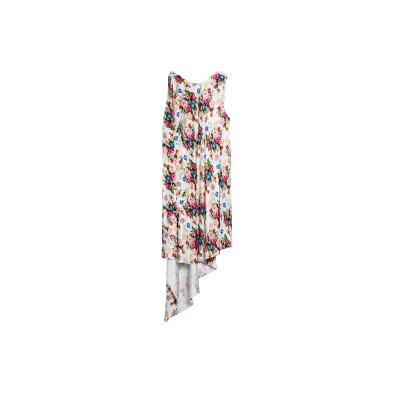LOEWE Asymmetric Midi Dress-1