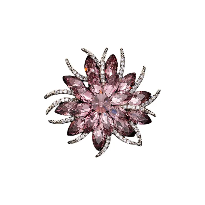 VIOLET Synthetic Cubic Zirconia Brooches Women's-9